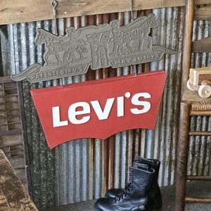 Levi’s Vintage Store Sign Vintage Antique